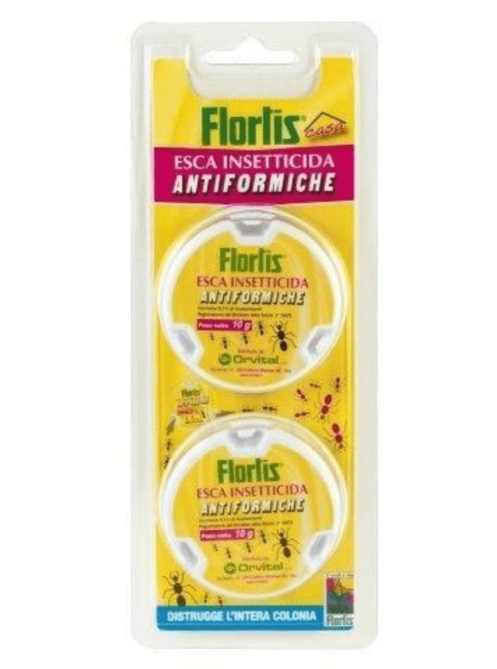 Esca antiformiche trappola pronta all'uso 2pz Flortis - Brico Sapiens - L' evoluzione del fai da te