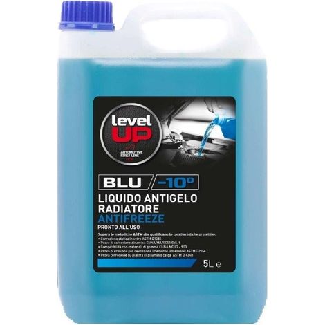 Level Up Liquido Radiatore Blu -10°C 5 L Pronto all'Uso