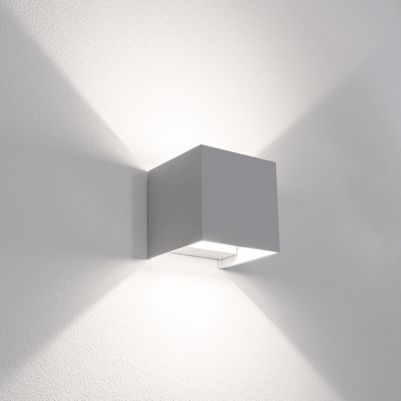 Faretto up&down applique Quadrata colore Grigio a led da 10W Century - Brico Sapiens - L' evoluzione del fai da te