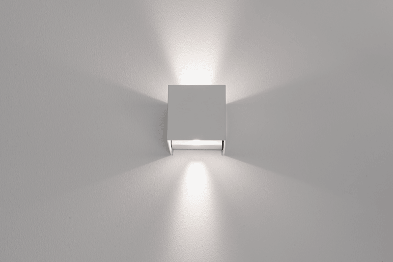 Faretto up&down applique Quadrata colore Grigio a led da 10W Century - Brico Sapiens - L' evoluzione del fai da te
