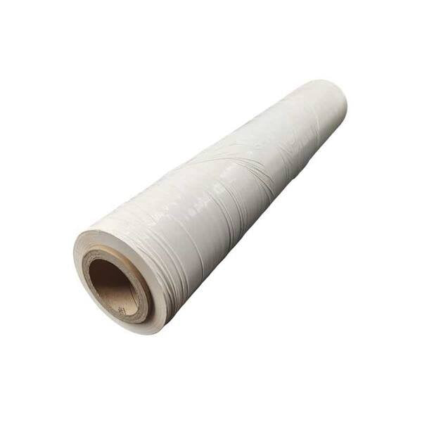 Film Bianco Estensibile Bricosapiens H 50 cm in Bobina, Pellicola Coprente per Imballaggio, Protezione UV e Pallettizzazione | Bricosapiens