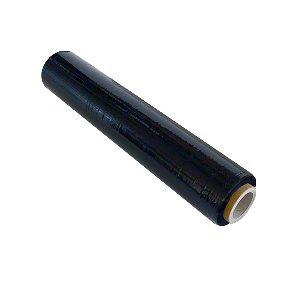 Film Nero Estensibile Bricosapiens H 50 cm in Bobina, Pellicola Oscurante per Imballaggio e Pallettizzazione Professionale | Bricosapiens