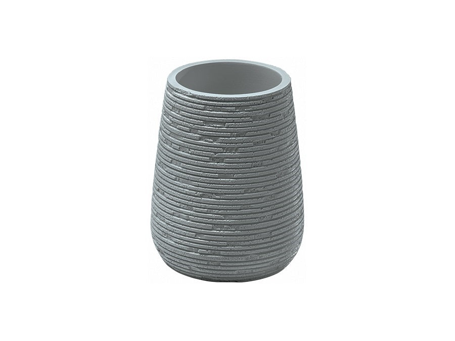 Porta spazzolini grigio Gemini Gedy