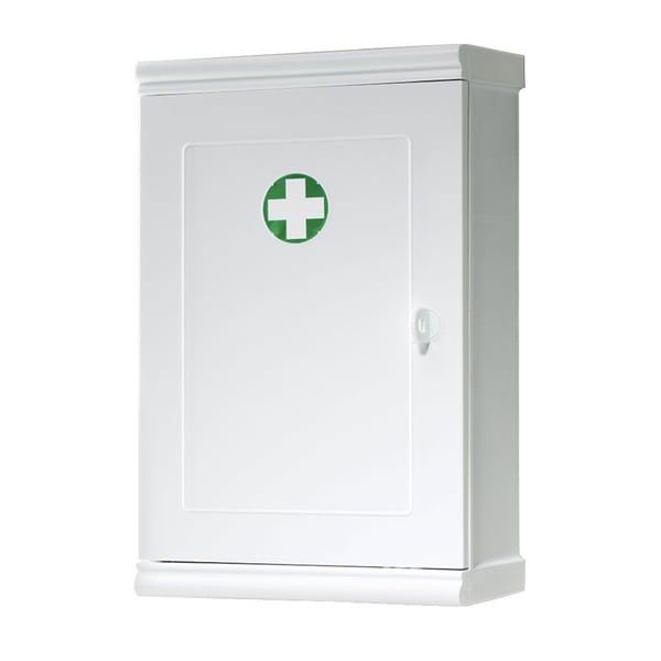 Armadietto farmacia bianco con chiave Gedy