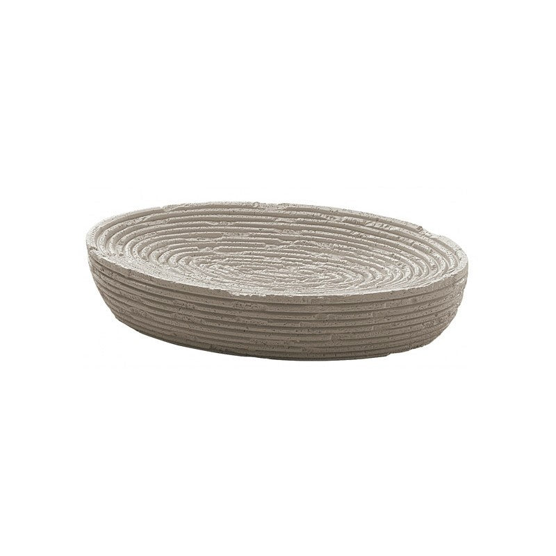 Porta sapone Gemini tortora Gedy