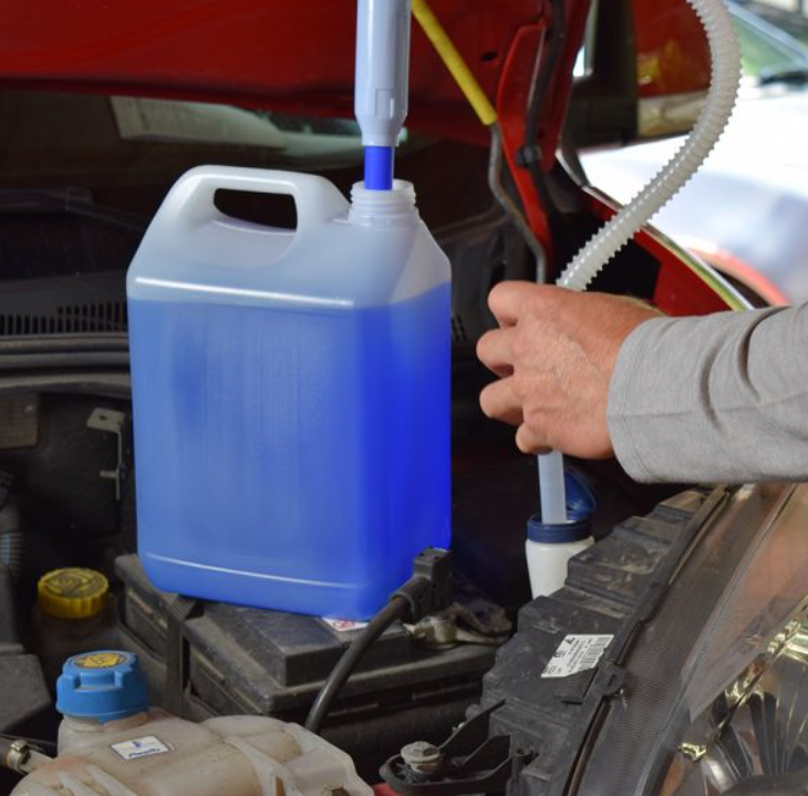 Pompa Automatica senza Fili Euromarketing 90 Easy Pump IGZ126, Travaso Liquidi a Sifone per Auto e Giardinaggio | Euromarketing