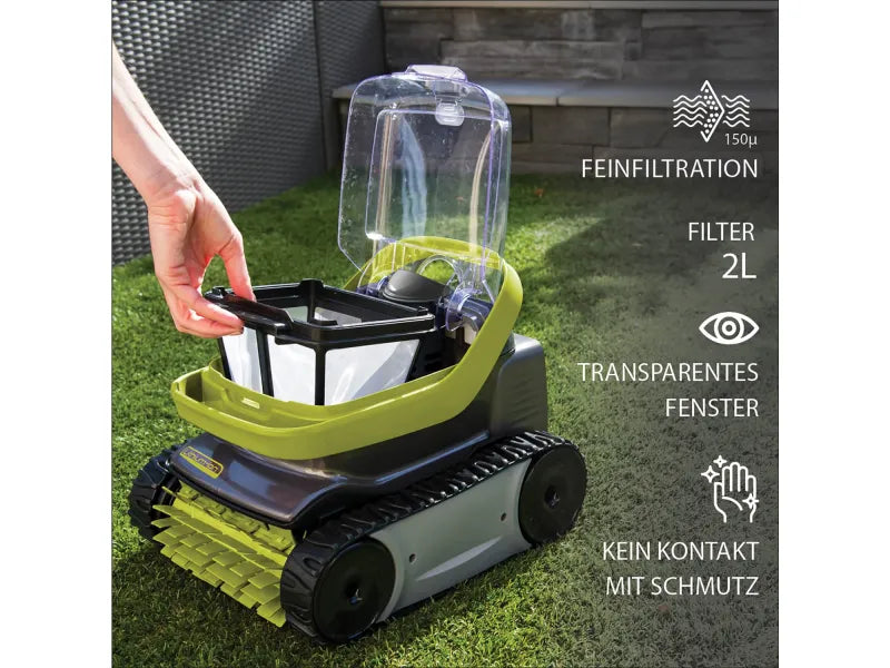 Robot Piscina Zodiac Pixel OP 3220, Pulitore a Batteria Senza Fili per Fondo e Pareti | Zodiac