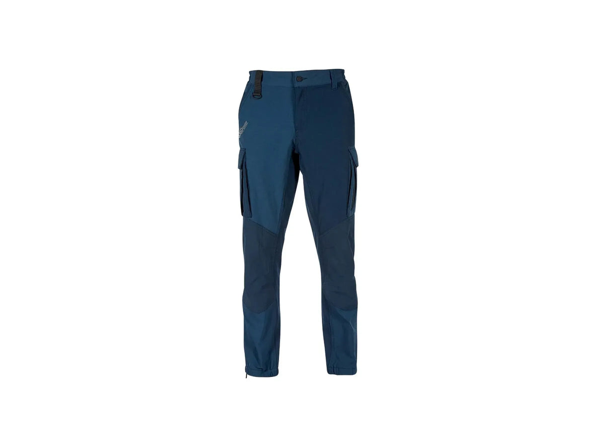 Pantalone da Lavoro U-Power Trek Deep Blue – Cargo Elasticizzato U-4 Stretch Multitasche Taglie M L XL