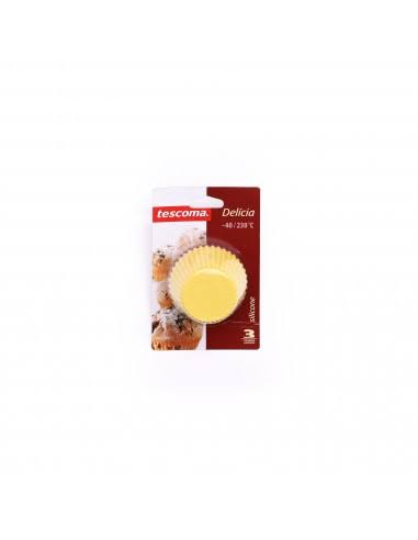 Pirottini in Silicone per Muffin e Cupcake Ø 7 cm Set 6 Pezzi DELÍCIA Tescoma