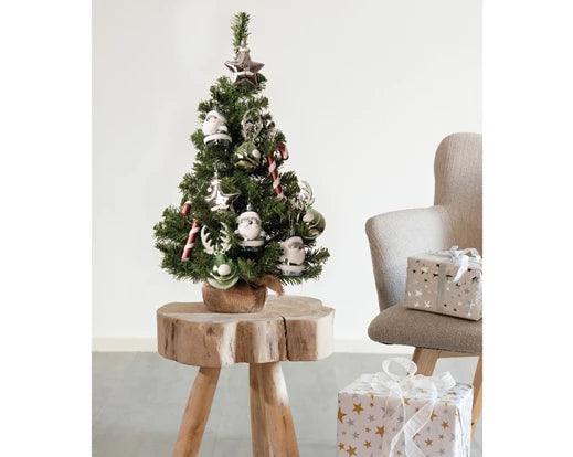 Imperial mini albero H60cm colore verde decorato con 10 figure Kaemingk - Brico Sapiens - L' evoluzione del fai da te