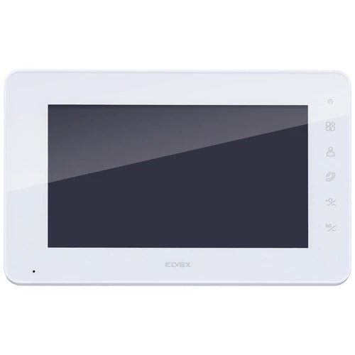 Kit videocitofono monofamiliare Elvox Vimar K42910 con schermo 7 pollici e lettore RFID