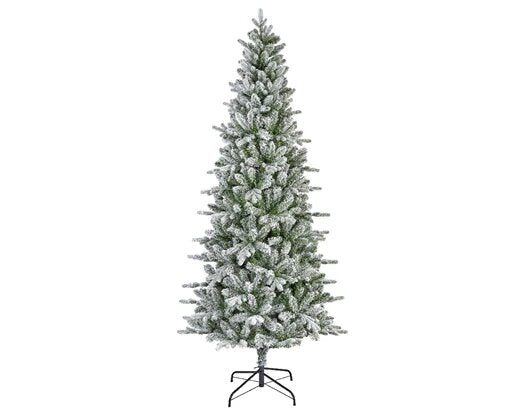 Albero di Natale Artificiale Effetto Ghiacciato Frosted Modello Killington H.240cm per Interno Indoor | Kaemingk