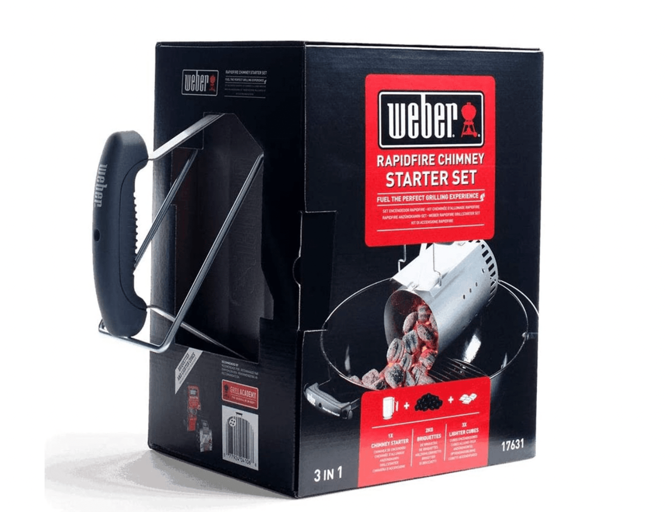 Kit ciminiera di accensione barbecue + 2kg di braccetti Weber - Brico Sapiens - L' evoluzione del fai da te