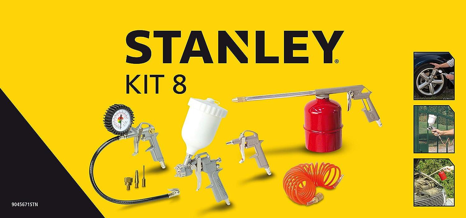 Kit compressore 8 pezzi Stanley - Brico Sapiens - L' evoluzione del fai da te