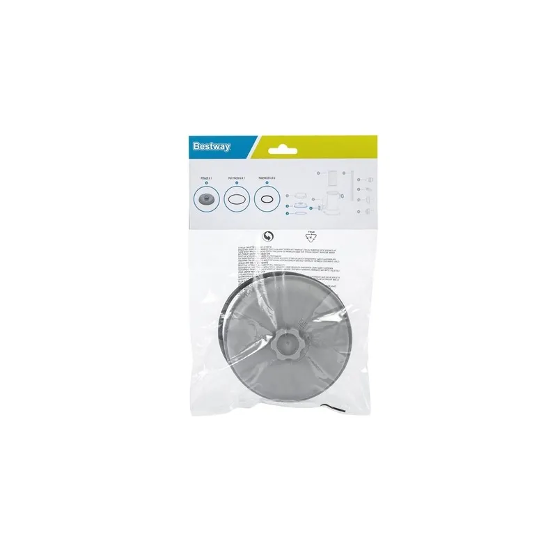 Kit Coperchio e Guarnizioni Bestway P07623 per Pompe Filtro Flowclear 5.678 L/h, Ricambio Originale | Bestway