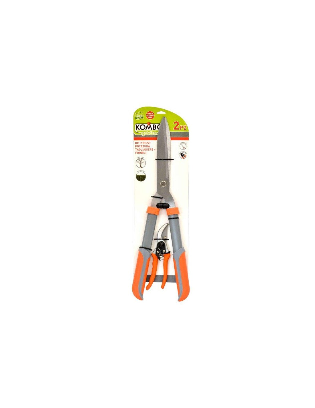 Kit potatura con forbici da 53 e 20 cm Kombo