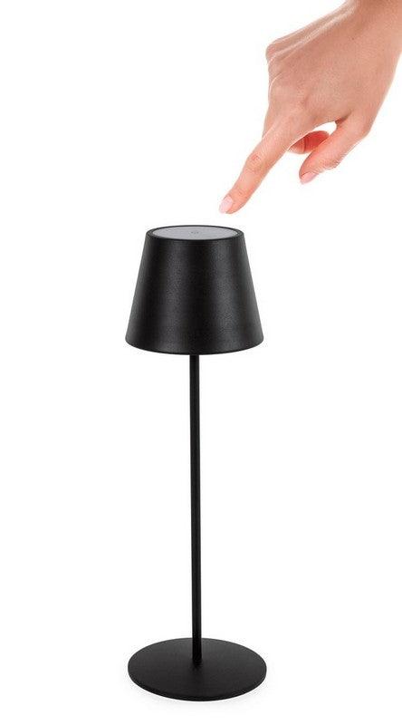 Lampada da tavolo nero Etna H.38cm Bizzotto - Brico Sapiens - L' evoluzione del fai da te