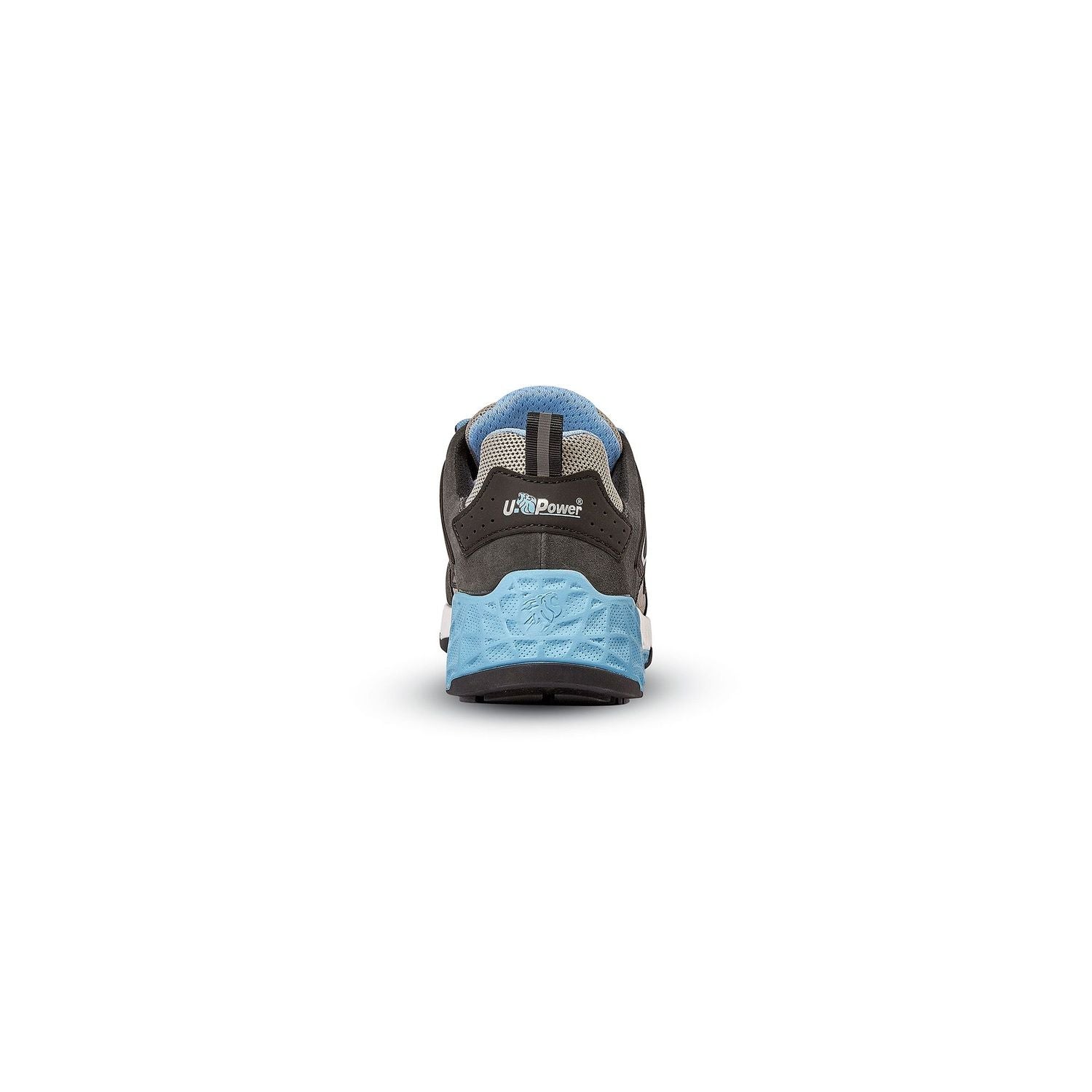 Nuove 2026 Scarpe Antinfortunistiche U-Power Arya S1P SRC ESD, Sneakers da Lavoro Traspiranti Grigio/Azzurro | U-Power