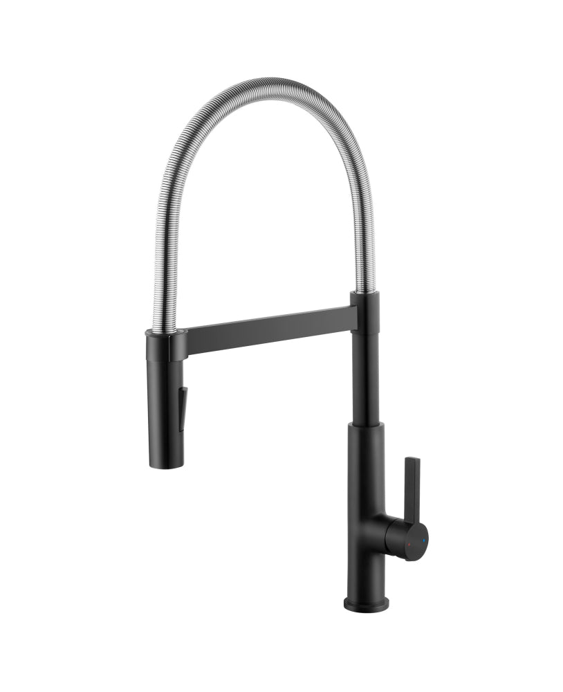 Miscelatore lavello austin bocca alta con pulsante Idrobric