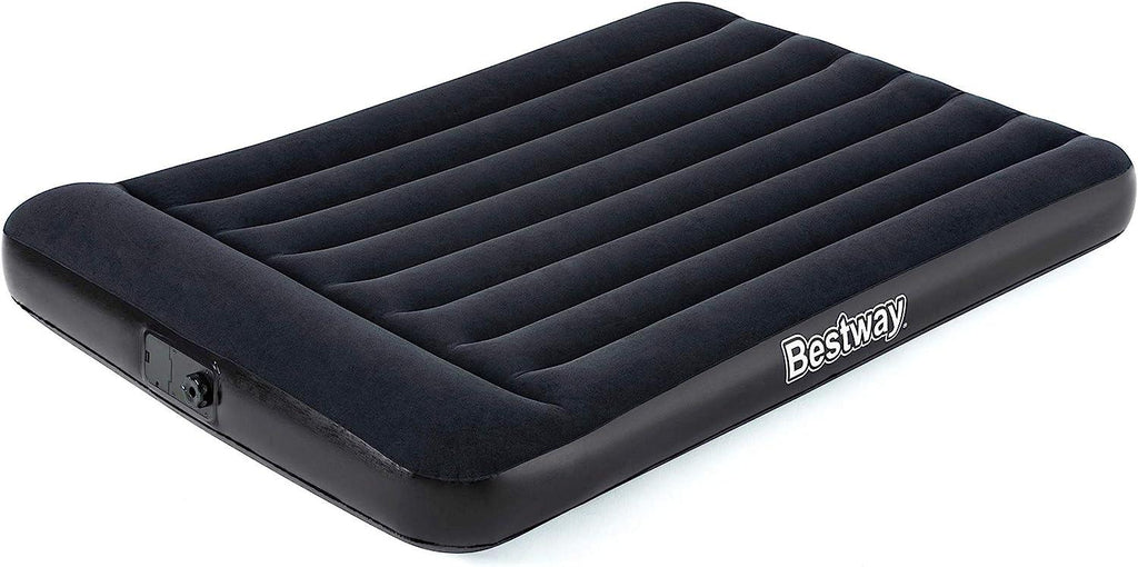 AVENLI Materasso Gonfiabile Matrimoniale Per Campeggio - 191x137x22 Cm - Con Cuscino E Pompa Ad Aria - Foto 7