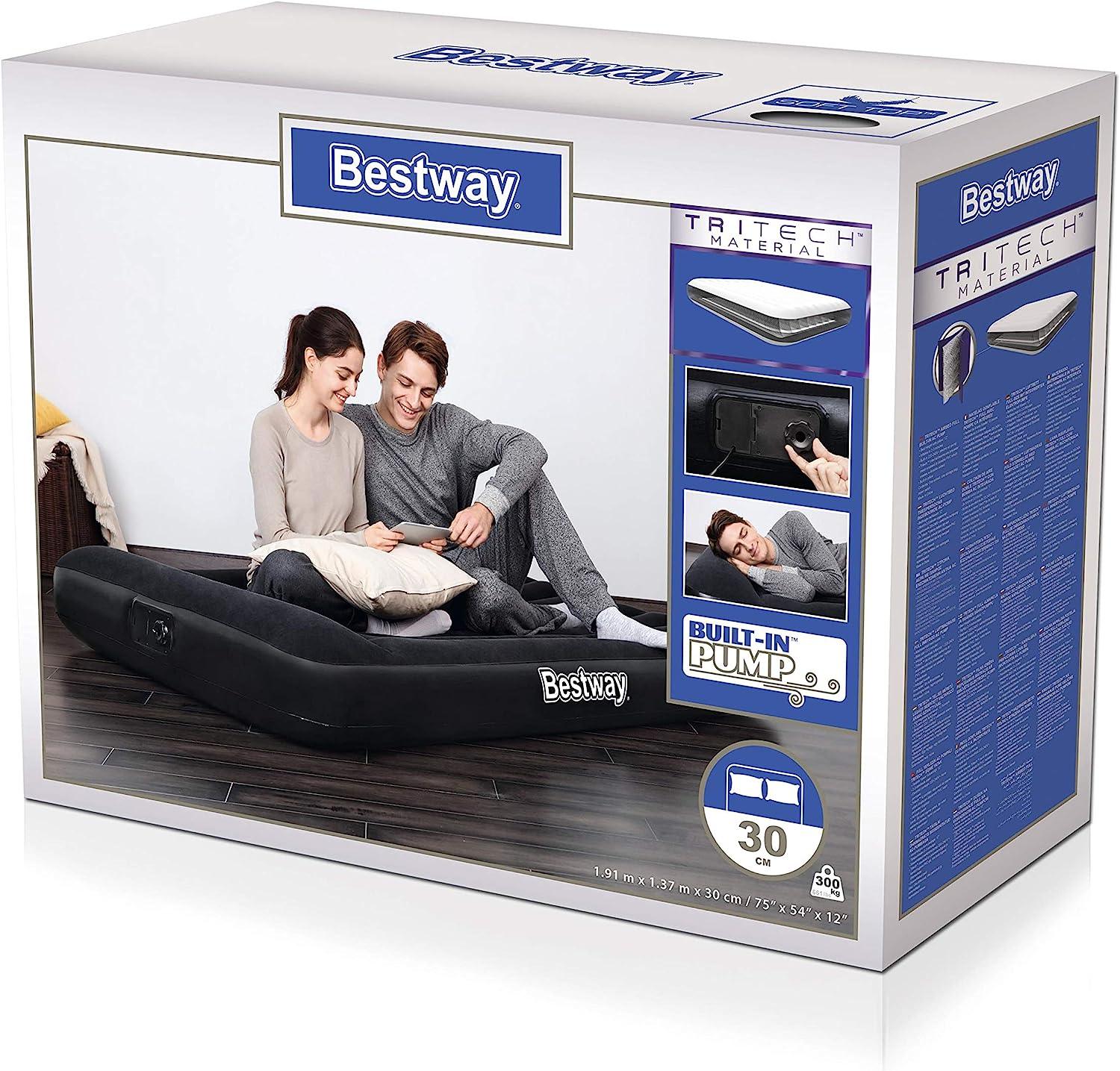Materassino gonfiabile matrimoniale 191x137x30 Airbed Bicolor Bestway - Brico Sapiens - L' evoluzione del fai da te