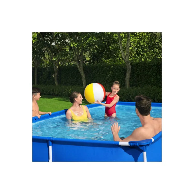Piscina fuori terra rettangolare 400x211x81 Steel Pro 56405 Bestway