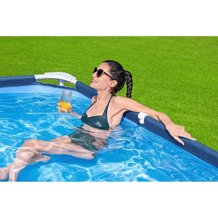 Piscina fuori terra rettangolare 400x211x81 Steel Pro 56405 Bestway
