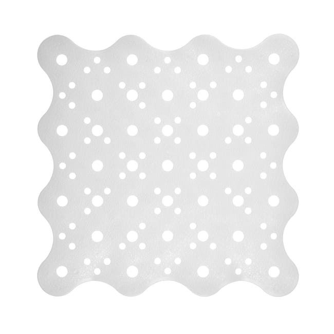 Tappeto antiscivolo per doccia Rio 51x51 bianco Gedy