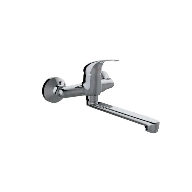 Miscelatore lavabo fast attacco a parete cromato Idrobric