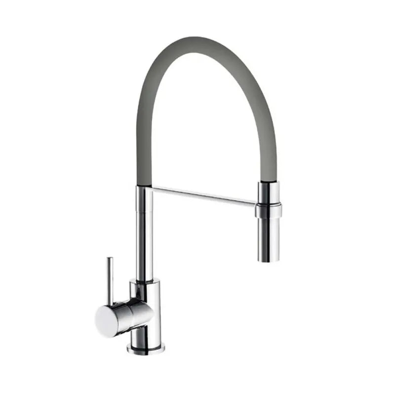 Miscelatore lavello serie winter a bocca alta grigio Idrobric