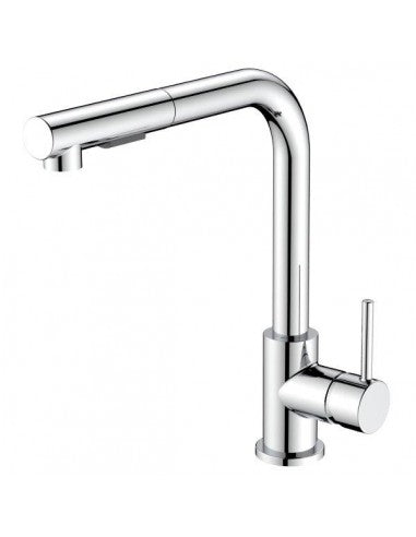 Miscelatore lavello phoenix bocca alta con doccia estraibile Idrobric