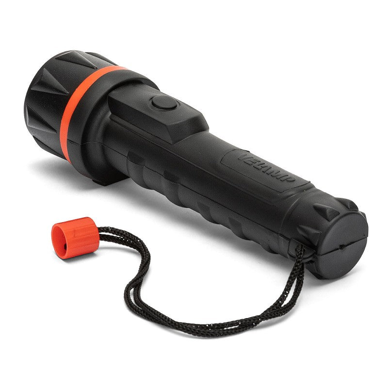 Torcia tascabile in gomma anti-urto Velamp Rubber LED 3 LED 2AA