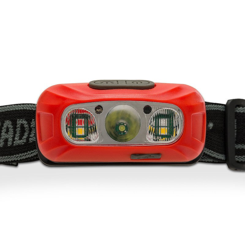 Torcia frontale LED ricaricabile Velamp Vulcan 230 lumen con sensore contactless