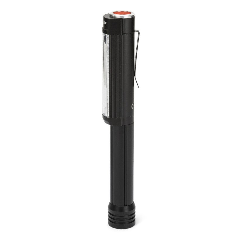Torcia da lavoro a LED COB in alluminio 3W Big Daddy 400 lumen con calamita e gancio Velamp