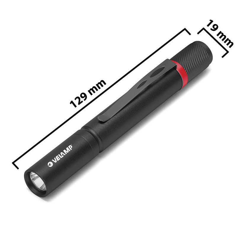 Penna luminosa a LED medica e da ispezione Highlander Velamp 1W 100 lumen in alluminio