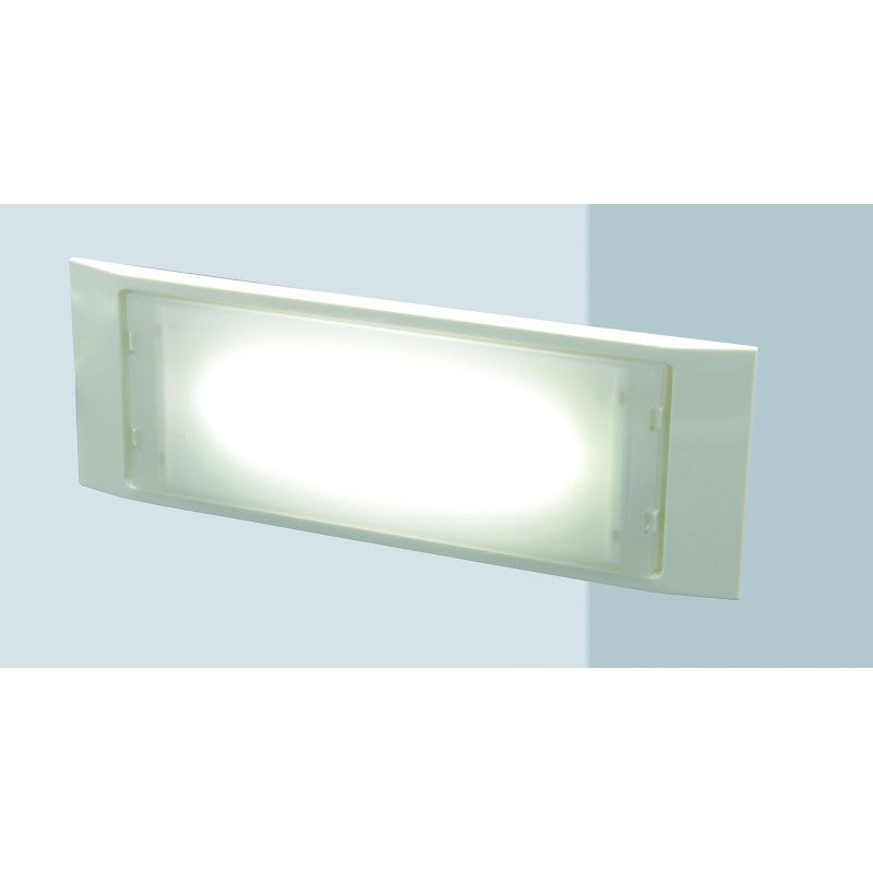 Lampada di emergenza LED slim Holly 140 lumen SA/SE IP65 per interno ed esterno Velamp