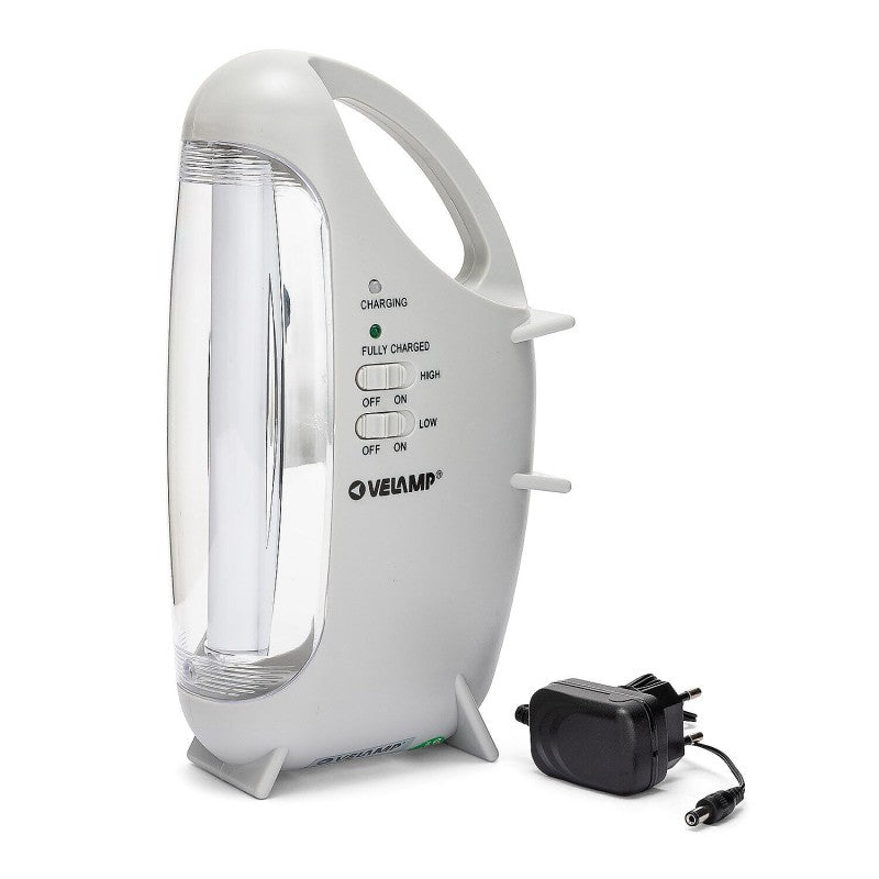 Lanterna di emergenza LED ricaricabile Ovidea Velamp 320 lumen anti-blackout