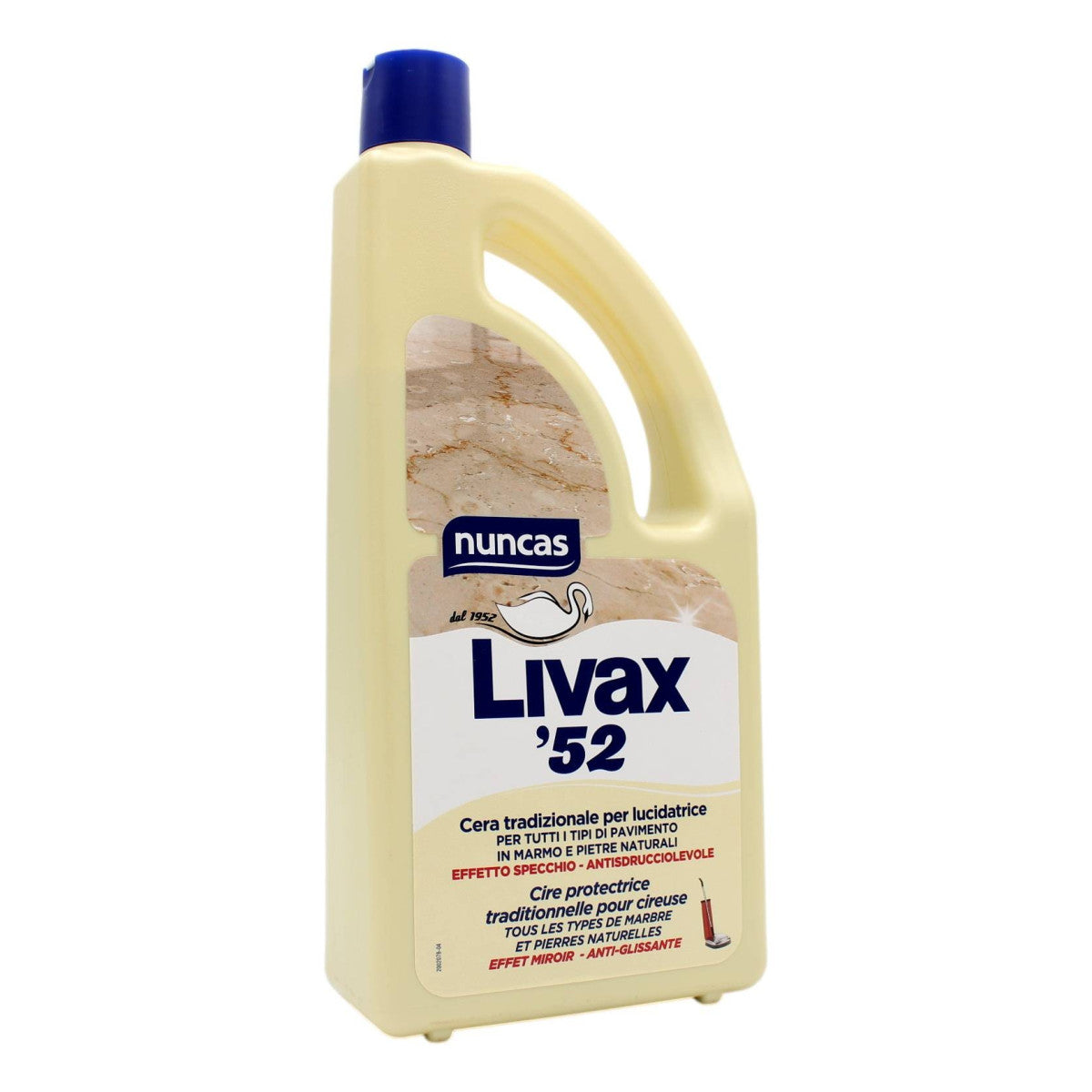 Livax cera tradizionale per lucidatrice 1 lt Nuncas