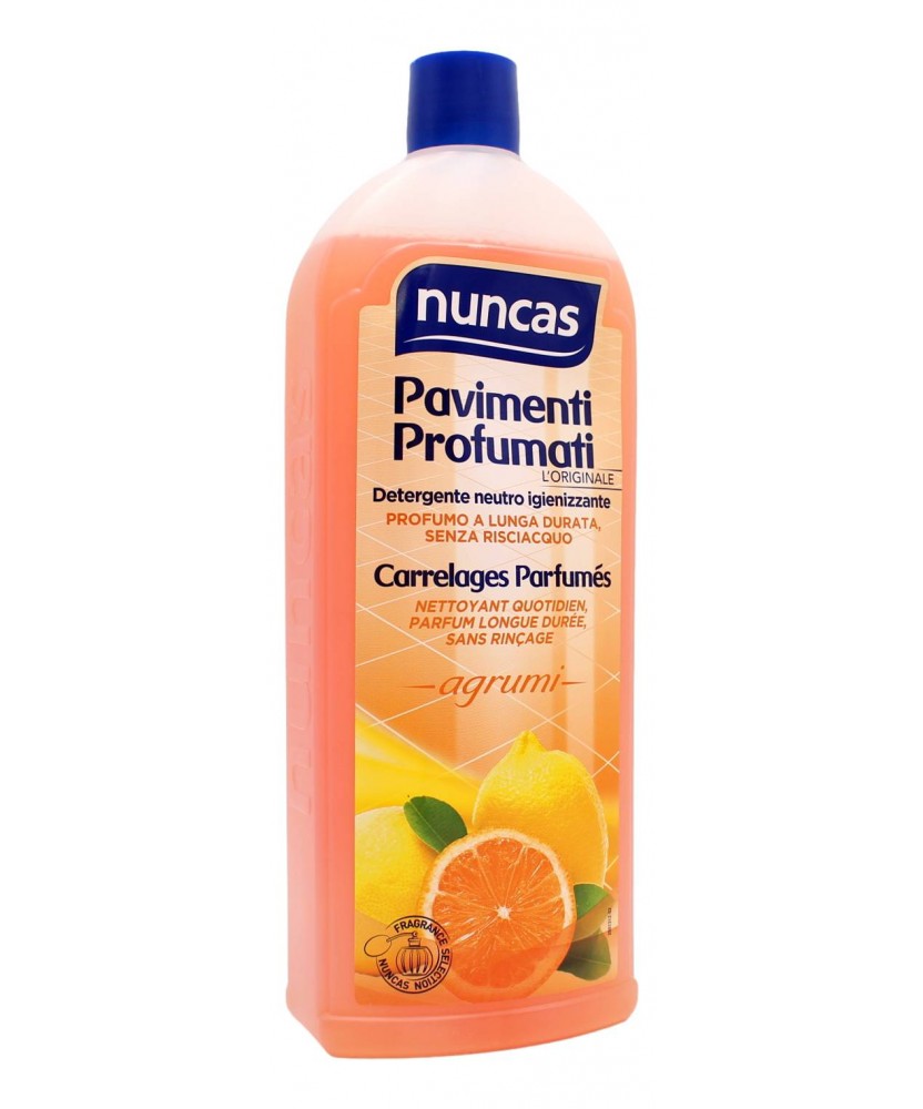 Detergente profumato per pavimenti fragranza Agrumi 1 litro Nuncas