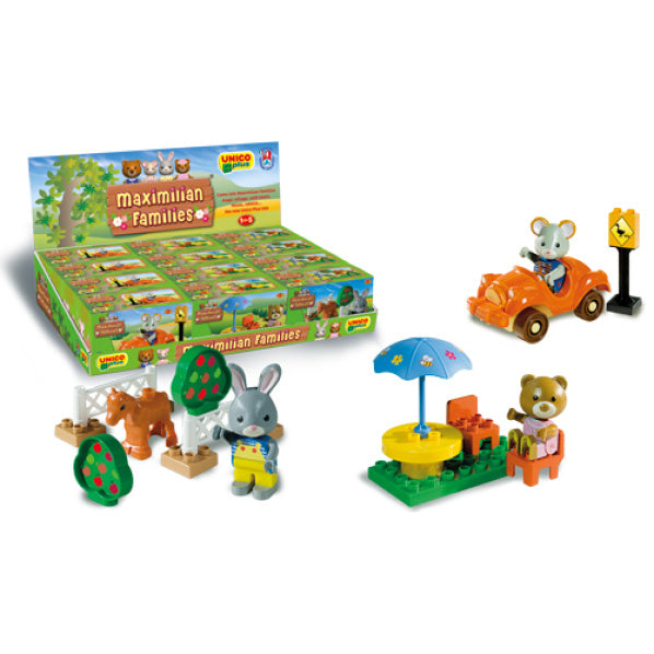 MINI BOX Mattoncini da Costruzione MAXIMILIAN UNICOPLUS (Set Piccolo), Gioco Educativo per Bambini | Kasanova