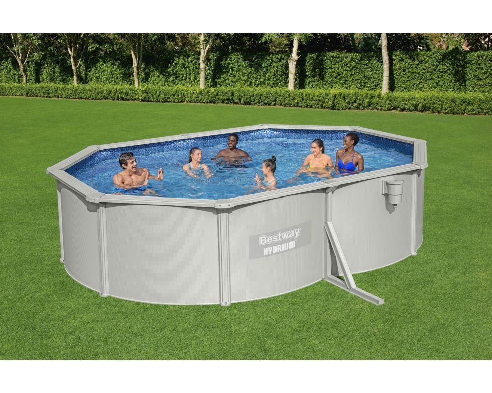 Piscina fuori terra ovale 500x360x120 Hydrium Bestway - Brico Sapiens - L' evoluzione del fai da te