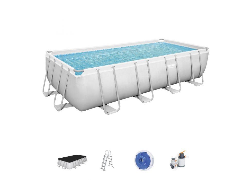 Piscina fuori terra rettangolare 549x274x122 Power Steel Frame Bestway - Brico Sapiens - L' evoluzione del fai da te