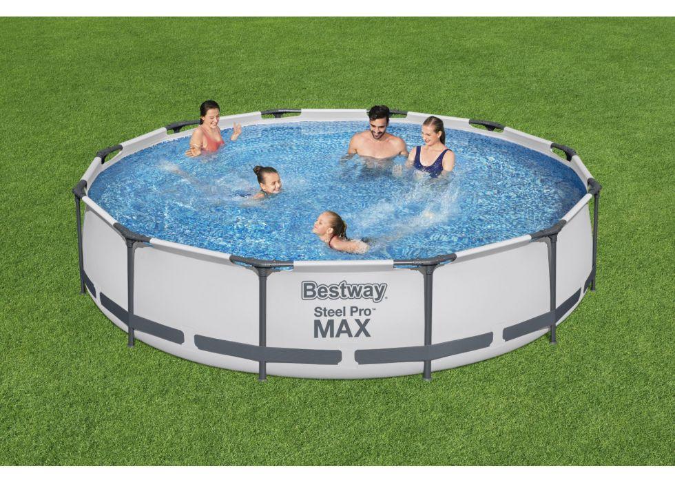 Piscina fuori terra rotonda 366x76 Steel Pro Max - Brico Sapiens - L' evoluzione del fai da te