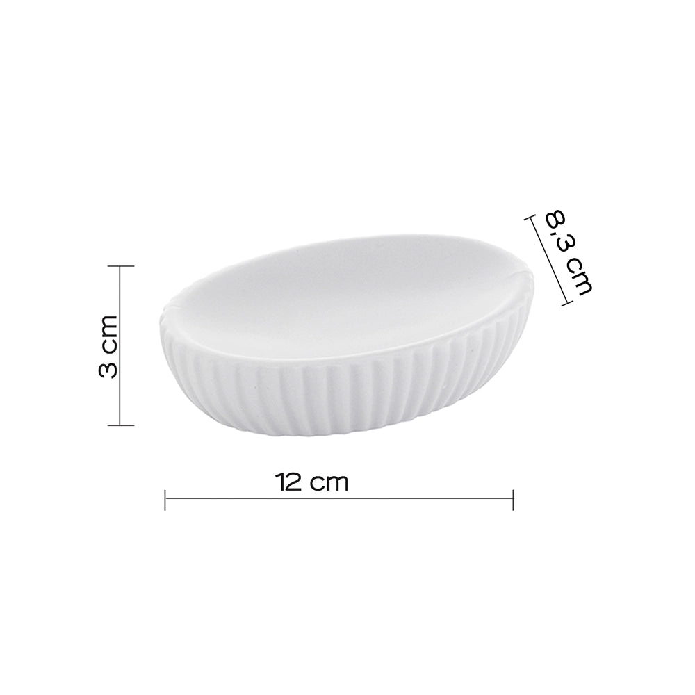 Porta sapone bianco Marika Gedy