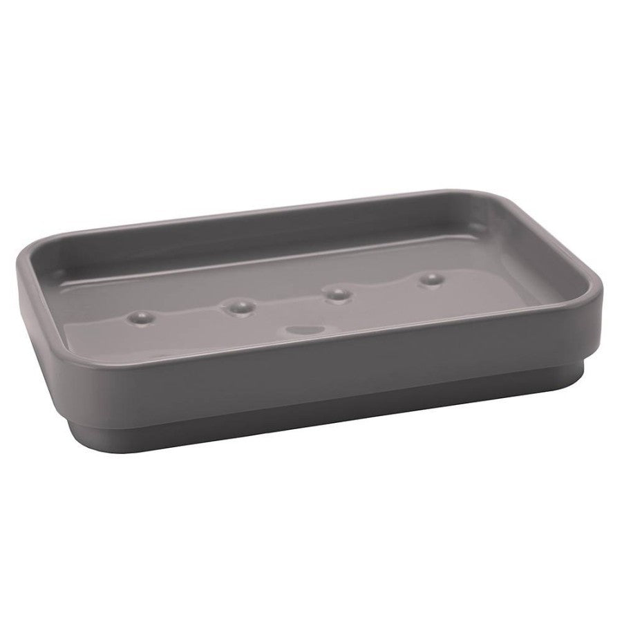 Porta sapone grigio opaco Seventy Gedy