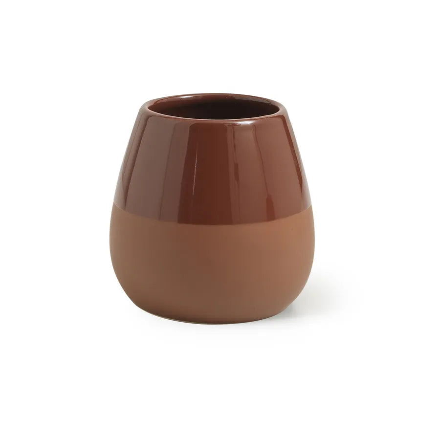 Porta spazzolini Wilma terracotta Gedy