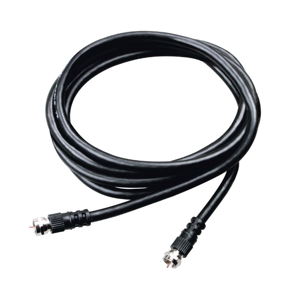 Cavo TV 2m Polypool Nero per Impianti Satellitari