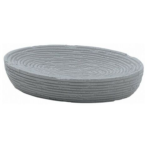 Porta sapone grigio Gemini Gedy