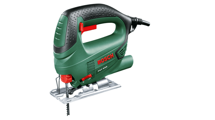 Seghetto Alternativo a Filo BOSCH PST 650 Compact Easy 500 Watt, Leggero e Potente, Taglio Curvo e Dritto | BOSCH