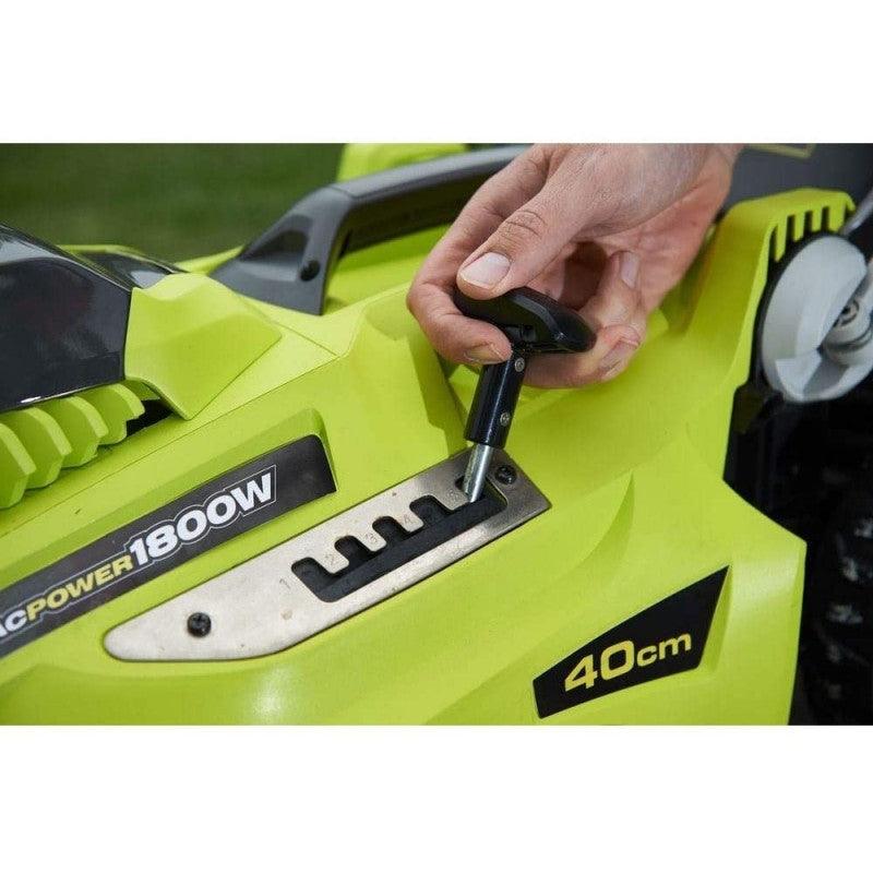 Rasaerba elettrico 1800W taglio 40cm Ryobi - Brico Sapiens - L' evoluzione del fai da te